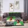 DTMF Mas Fotos Puerto Rico Frog Bad Bunny Album Warm Soft Blankets Children Plush Bedding Throws Flannel Bedspread Cover