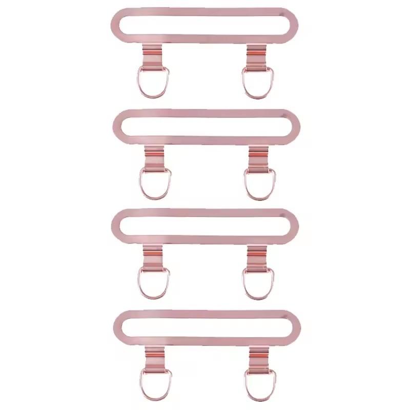 4/1Pcs Ultra Thin Metal Lanyard Patch For iPhone 16 15 14 13 Dual Hole Phone Case Hanging Card Stainless Steel Connector Gasket