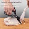 SK5 Stainless Steel Multifunctional Kitchen Scissors for Cutting Chicken Bones, Food, and Barbecue