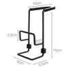 Kitchen Metal Sink Drain Rack Faucet Hanging Sponge Storage Soap Stand Dish Cloth Shelf Drying Holder Kitchen Storage Organizer