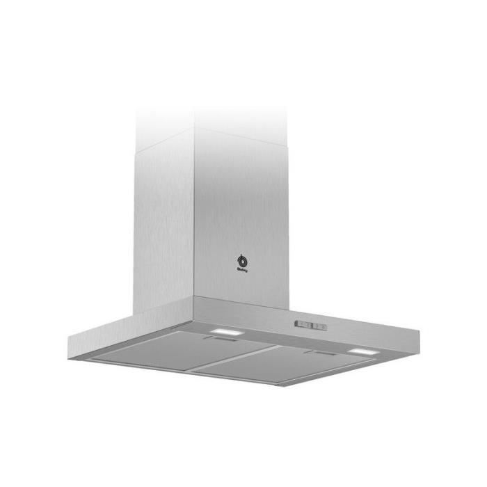 Hotte Standard - BALAY - 3BC066MX - 590 M3/h - 69 dB - 220 W - Acier Inoxydable