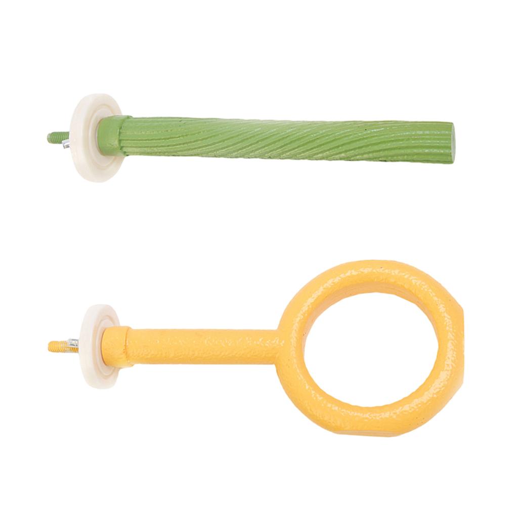 Bird Perch Nature Molar Stand for Parrots Conure Supplies Budgies Grinding Scratchers for Small Medium Parrots Toy