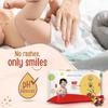 LuvLap Feuchtigkeitsspendende Baby-Feuchttücher Mit Jojobaöl Und Vitamin E Sanfte Hautreinigung 3er-Pack 72 Tücher