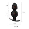 Silicone Anal Beads Butt Plug Built In Ball Prostate Massage Masturbation Sex Toys for Women Men Gay Couples Adult Games