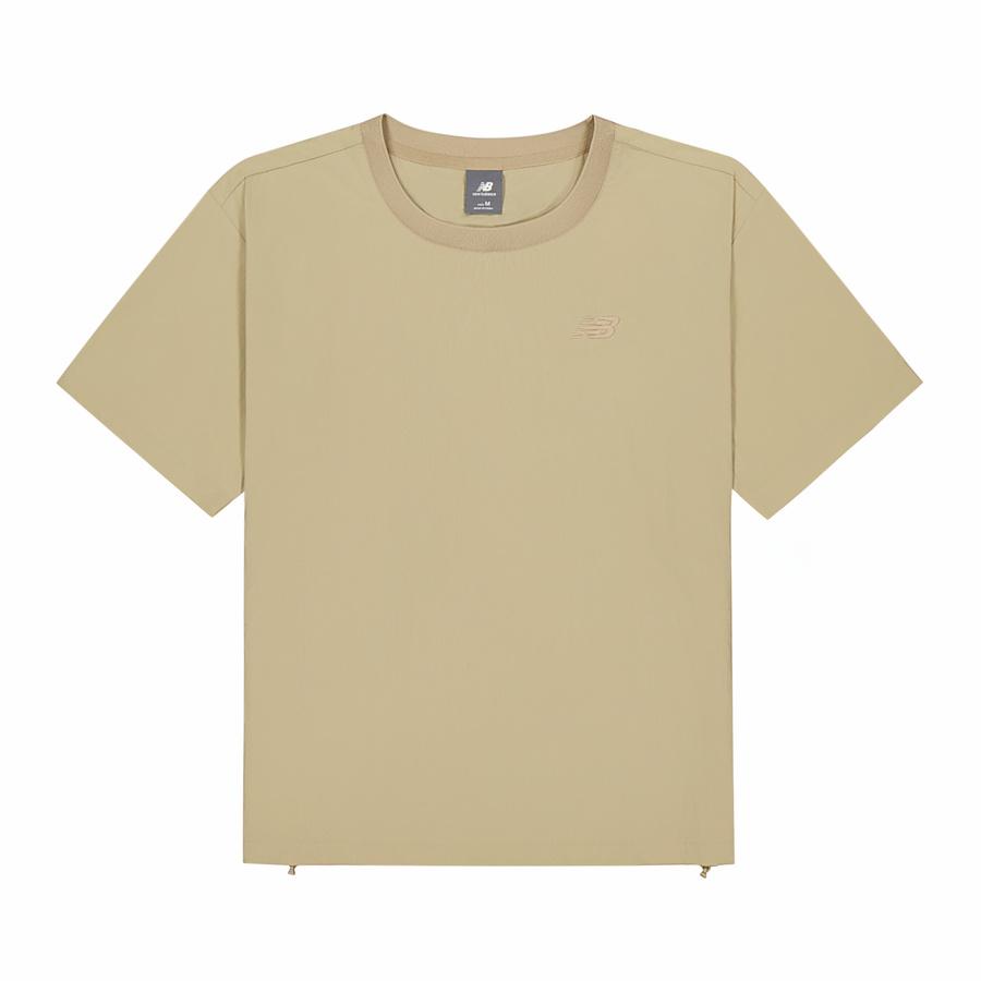 New Balance T Shirt Women s Woody Brown AWT52350-SOT M