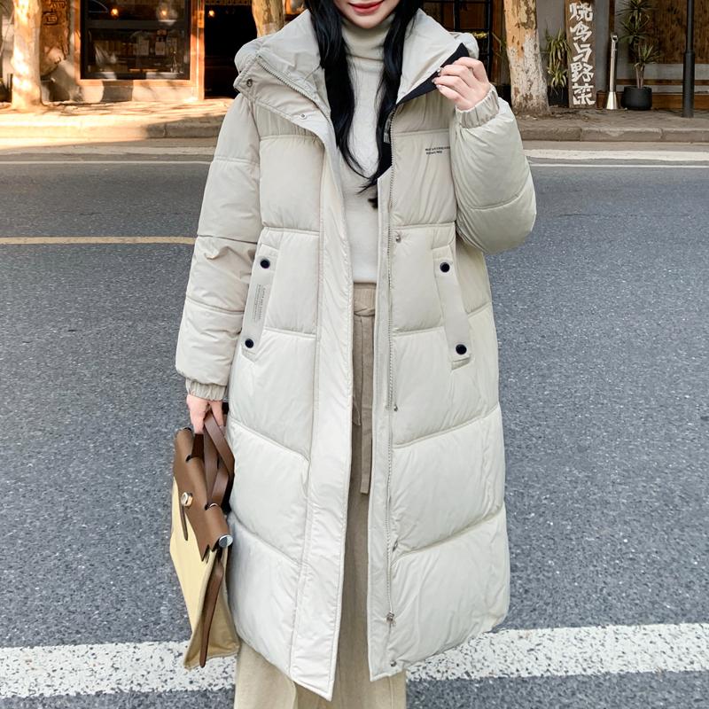 Fashion Winter Jackets Woman Long Parkas Loose Thick Warm Women's Coats