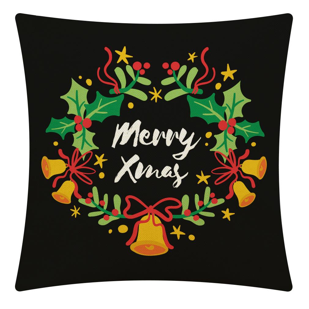 

Трансграничный новый продукт, рождественские тематические домашние наволочки, автомобильные подушки, диванные подушки, подушки 40x40cm