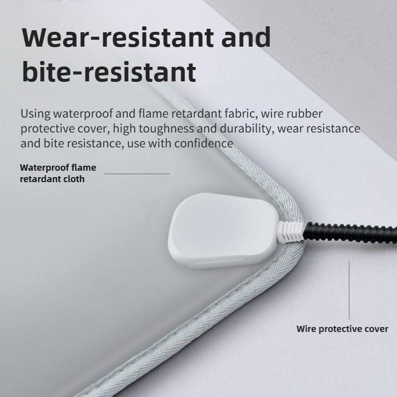 Waterproof Bite Resistant Dogs And Cats Constant Temperature Warming Pad Intelligent Pet Electric Blanket Electric Heating Pad