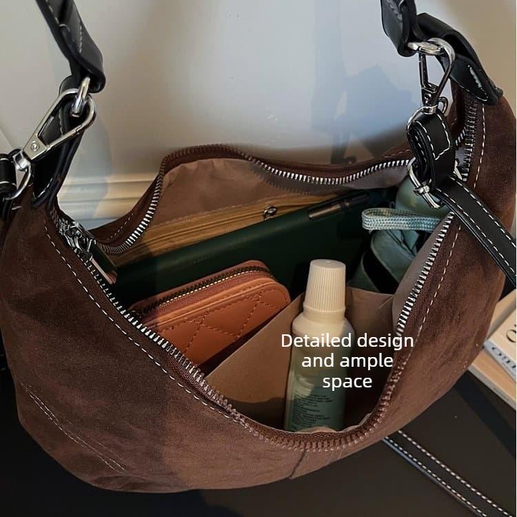 Retro armpit bag women's shoulder messenger bag