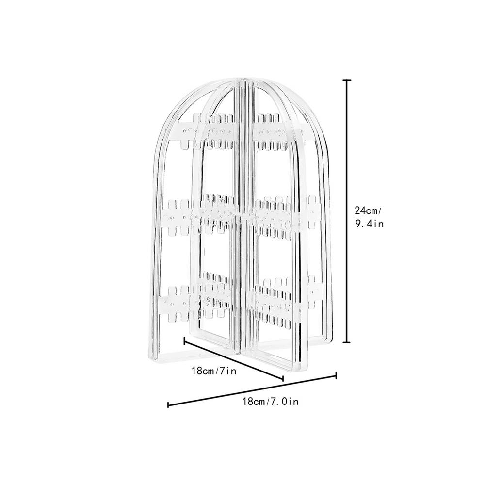 

Desktop Jewelry Display Rack Desktop Earrings Rack Earring Storage Box Organizer For Necklace Bracelet Earrings Ring