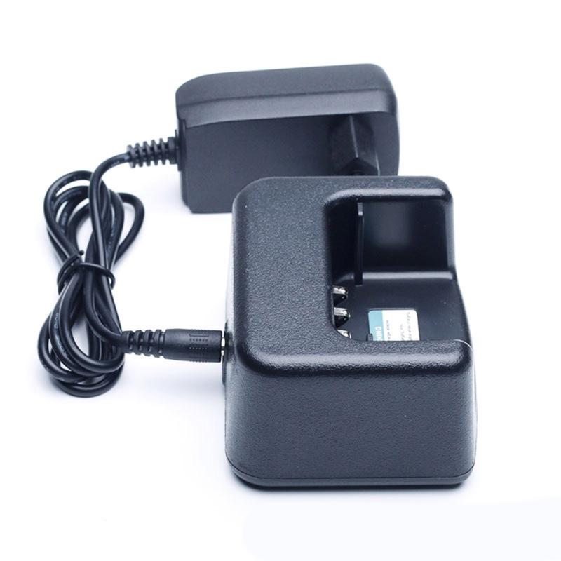 Portable ABS Construction Two Way Radio Chargers 2 Pin Power Adapter Overcharge Protections Travel Friendly