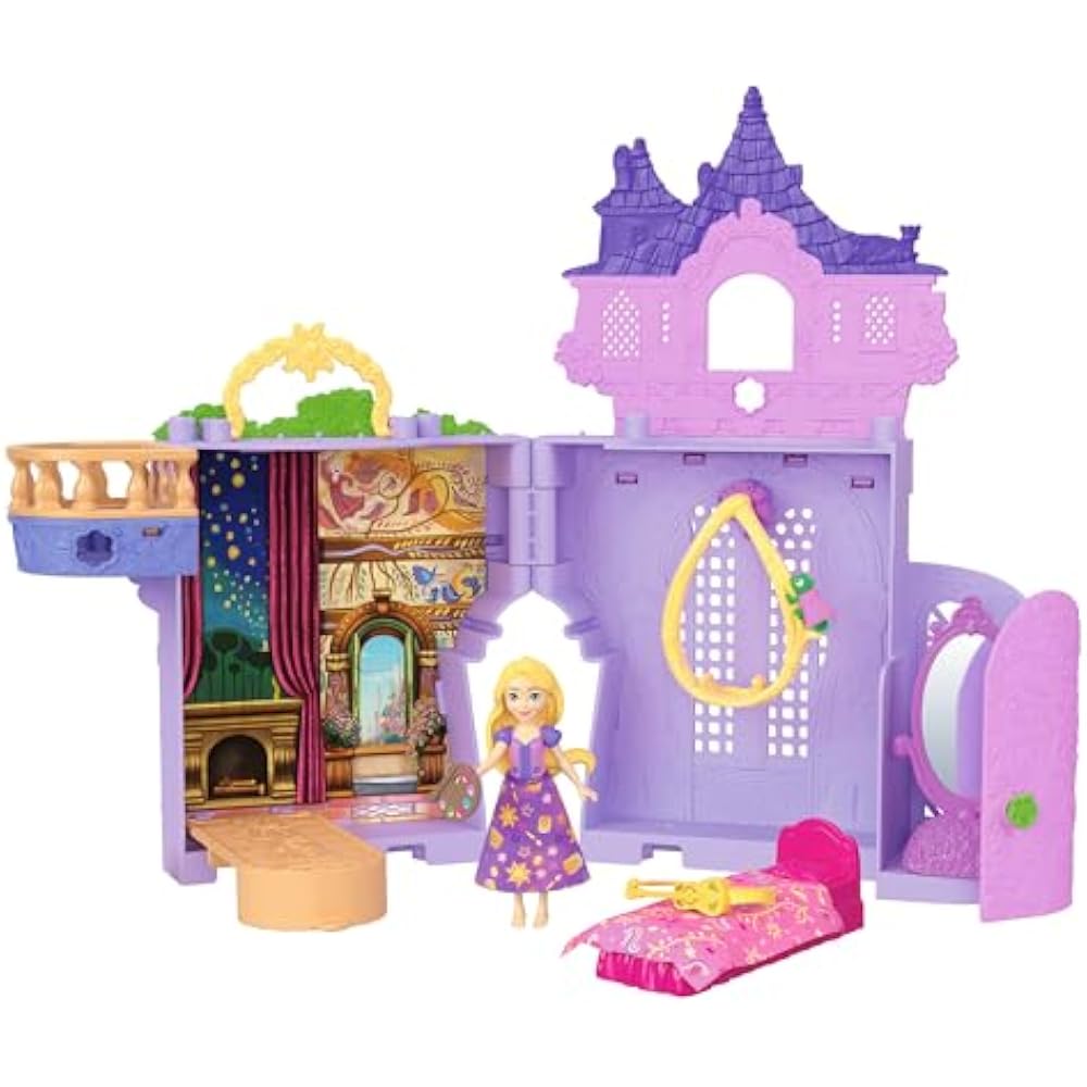 Mattel Disney Princess (Disney Princess) Rapunzel and the Tower (Kasaneru Oshiro series! Mini Dol...