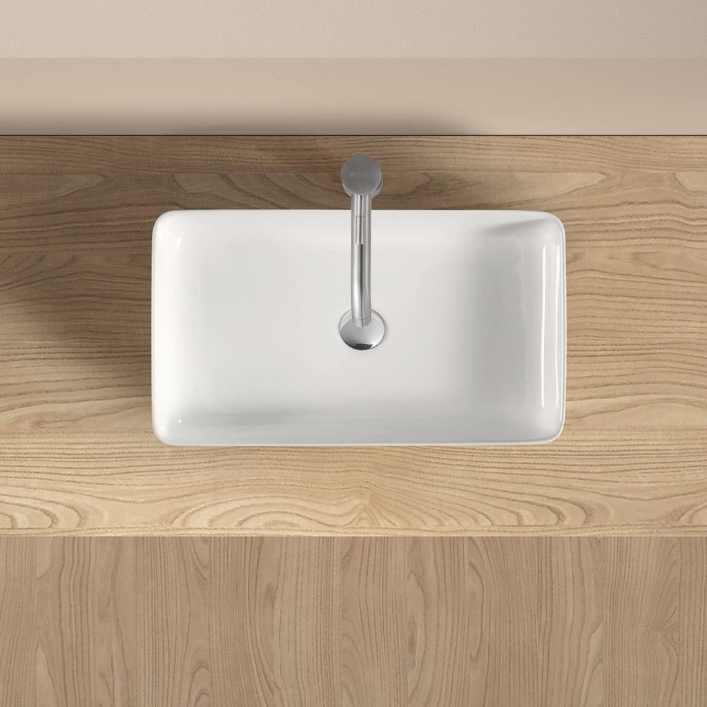 Mixed Large Washbowl Washstand Stylish Freestanding Hand Wash Ceramic Hand Wash Hand Wash Bowl [Includes Faucet] Set, Washbowl, Type, Bowl, Basin,