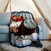 Hagar Theme Printed Blanket Perfect For Couch Bed Travel Outdoor Use Machine Washable Cozy Durable