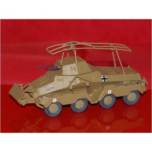 Roden 1/72 German Sd.Kfz.232 8-Wheeled Armored Vehicle Plastic Model Kit RE72704