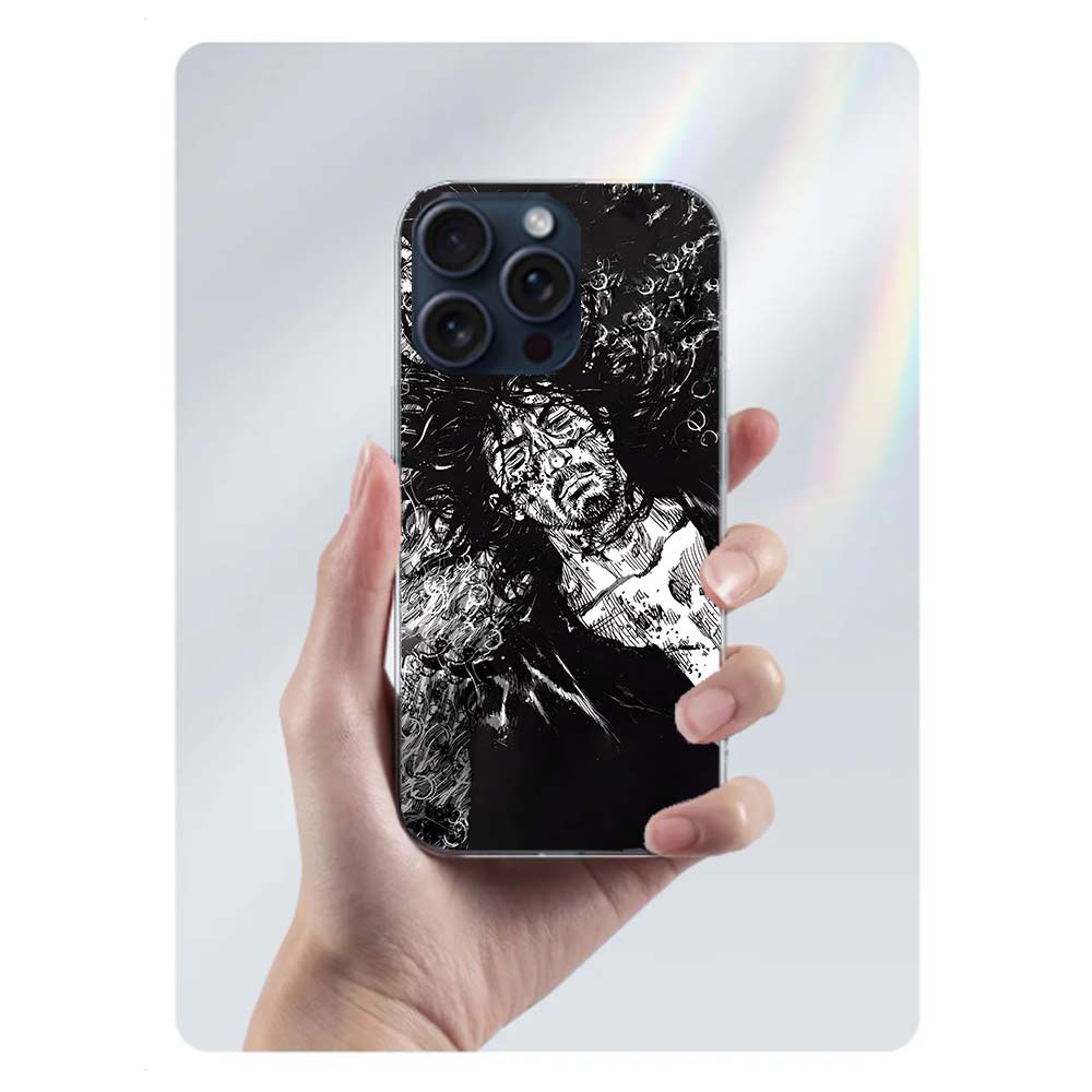 Manga Vagabond Clear Phone Case For Iphone 17 Air 16 Pro Max 15 Pro 14 Plus 17E 16E 11 13 12 Mini Cover Cases Fundas Cell TPU Ca