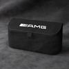 MEA4   Suede Car Sun Visor Glasses Box Car Badge Sunglasses Clips Glasses Box For Mercedes Benz AMG W177 W176 X166 X167 C257 C218 X253
