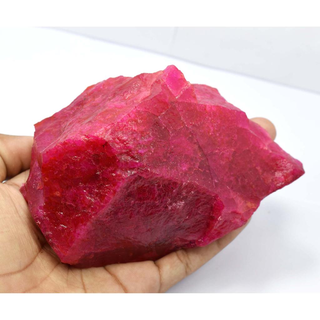 321.05 Ct Natural Ruby Red Uncut Rough Loose Gemstone CERTIFIED Huge Raw va-337