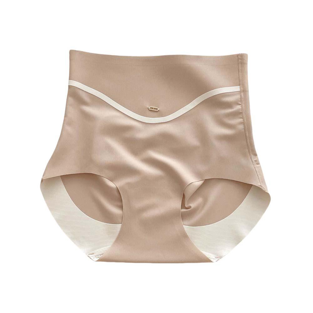 

Корректирующее белье с высокой талией после родов, трусики-корсет, утягивающие трусы, для женщин и девушек светло-коричневого