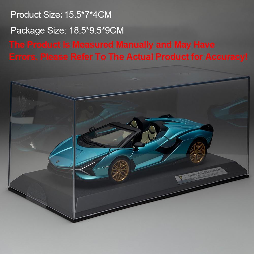 1:32 Sian Car Toy Model Doors Opened Metal Body Rubber Tires Models Alloy Roadster Acrylic Box Toys Collectible Item for Child