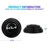 Silica Gel Car Door Shock Absorber Luminous Sticker for KIA Rio Optima Cd5 Cerato Soluto Kx3 Soul K5 Niro Forte Pregio K3 Sedona