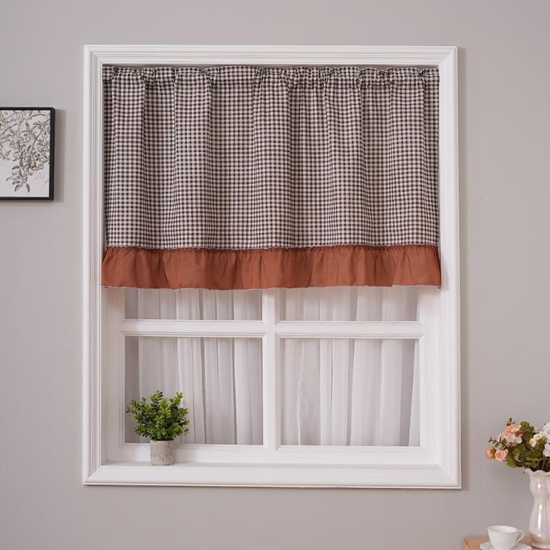 Reusable Polyester Shelf Curtain Easy Setups Sturdy Fabric for Home Decoration Space Management