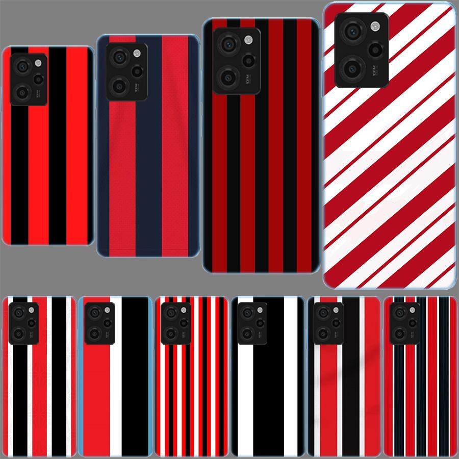 Milan Stylish Stripe Design Phone Case For Redmi 12 13C 12C 15C 15 9 Power 10 Prime+ 10C 10A 9T 9C 9i 9AT 9A Sport A5 K50 K30 60
