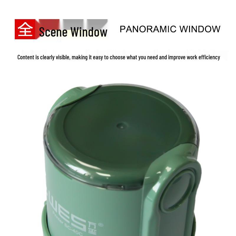 Samobarvicí razítko Wanxi Green – Kulaté, Oválné, Čtvercové, Obdélníkové varianty pro kancelářské použití