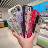 Candy Color Bumper Transparent Precise Shot Protection Case For iPhone 16 15 14 13 11 12 Pro Max Mini XR XS X 7 8 Plus SE Clear Hard Acrylic Cover