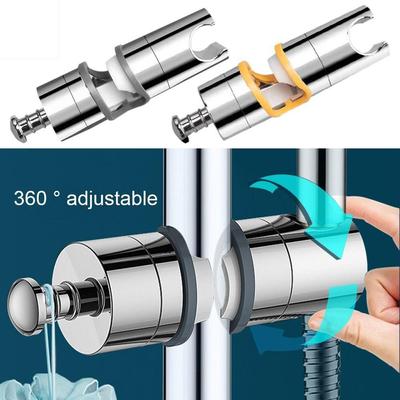 Adjustable With Hook Shower Bracket Shower Head Holder Bathroom Accessories Slide Rail Bar Holder