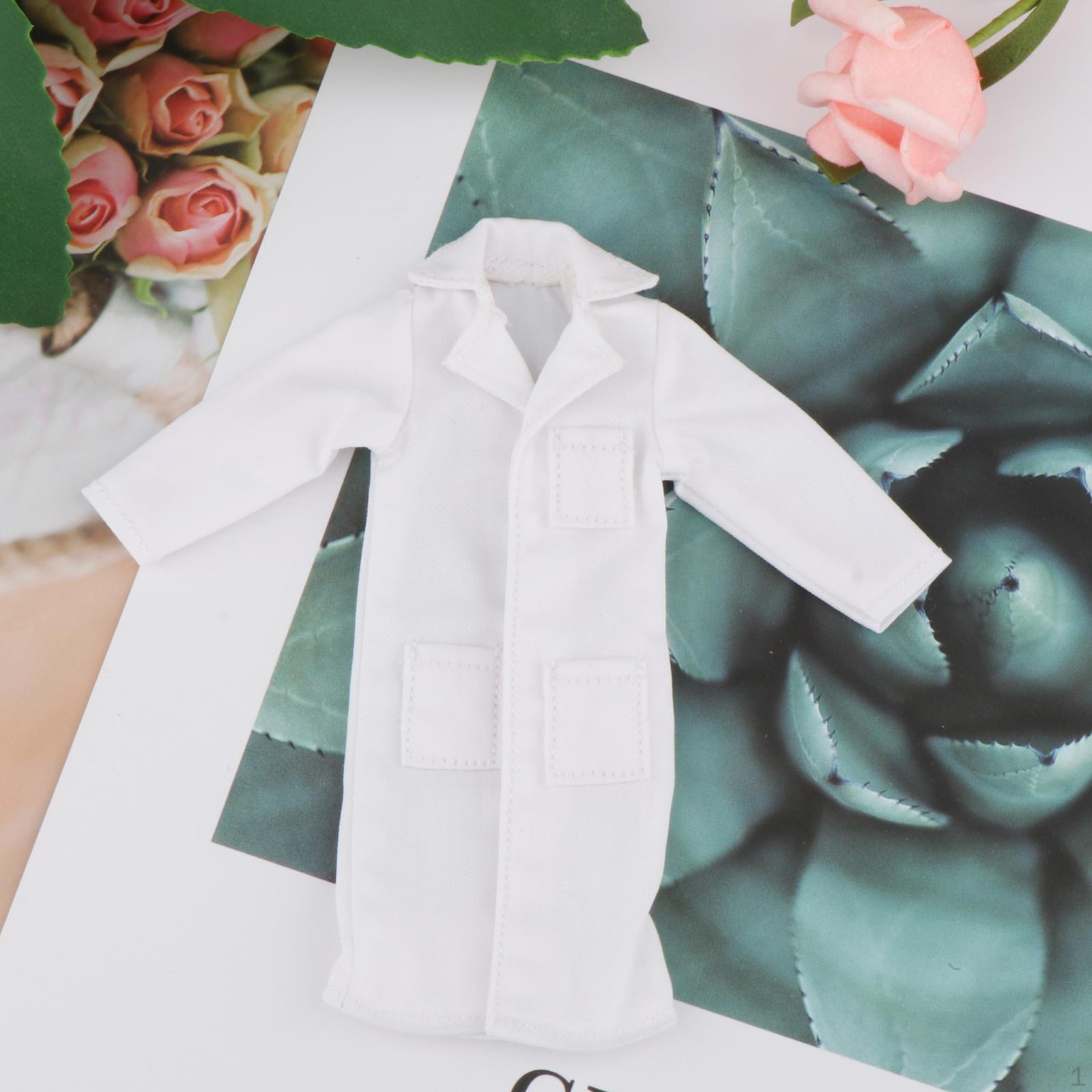 

Наряд для кукольного домика в масштабе 1/12 в белом халате Female