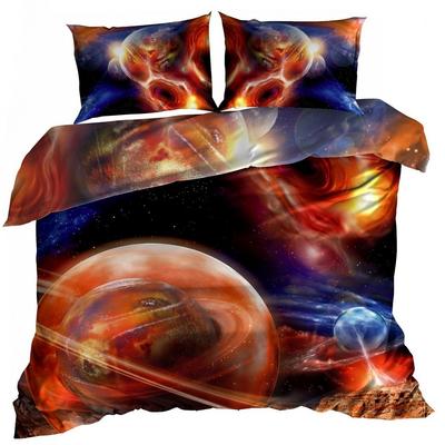 3D Cotton Satin Bedding 140x200cm KOSMOS