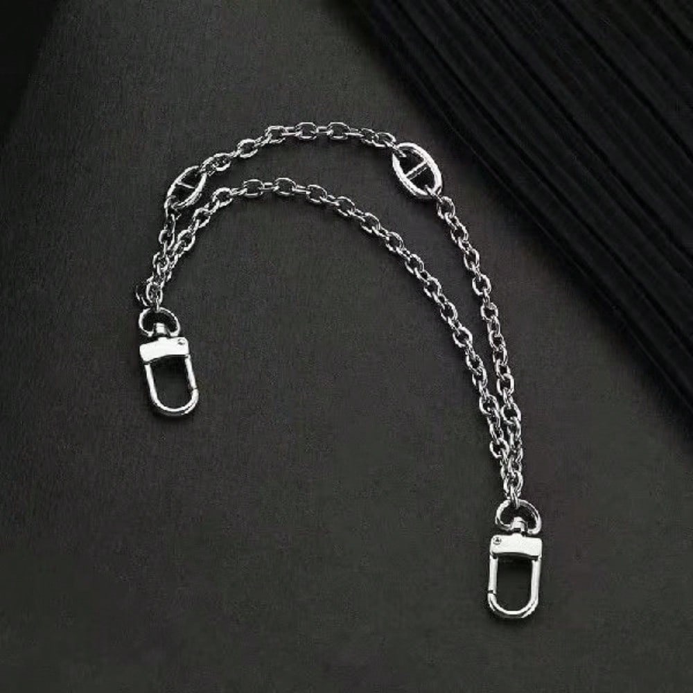 Retro Versatile Bag Decorative Chain Pendant Chain Portable Shoulder Strap with Jewelry Bag Chain