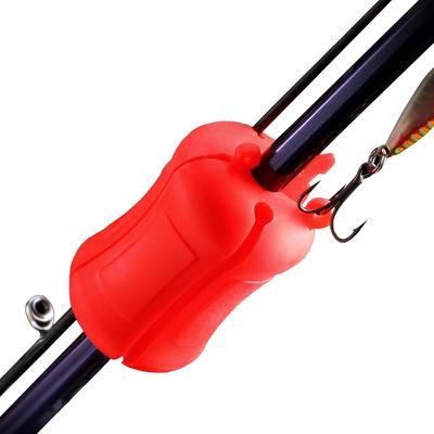 1 Piece Silicone Fishing Rod Holder, Stretchy Anti-Slip Fastener Ball for Rods, Multi-Functional Fishing Tackle Tie for Outdoor Fishing Activities