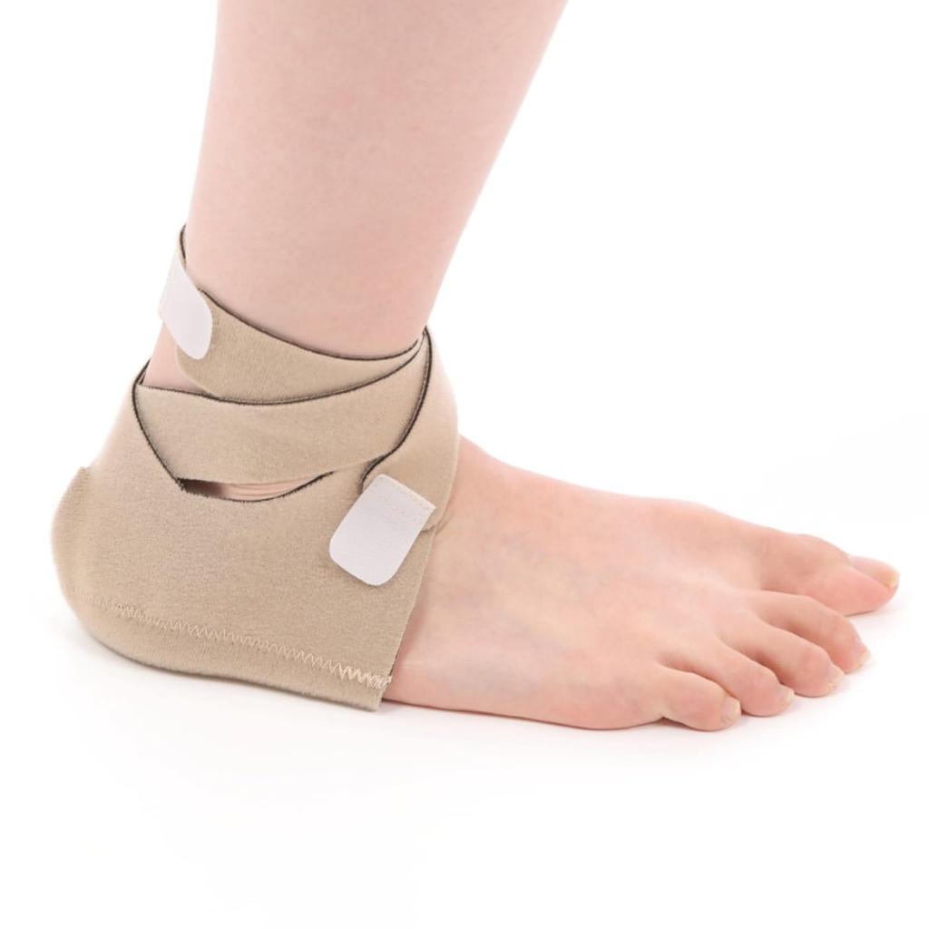 in Healthpoint Heel Ankle For Left and Right 2 One Size Fits Most Shoe Size to and Other Beige 0460SR [Made Japan] & Supporter, Ankle, Heel, Use,