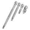 As Picture Extension Bar Anti Slip Socket Extender Hand Tool Set Drive Tool Anti-slip Design Chrome-plated Construction