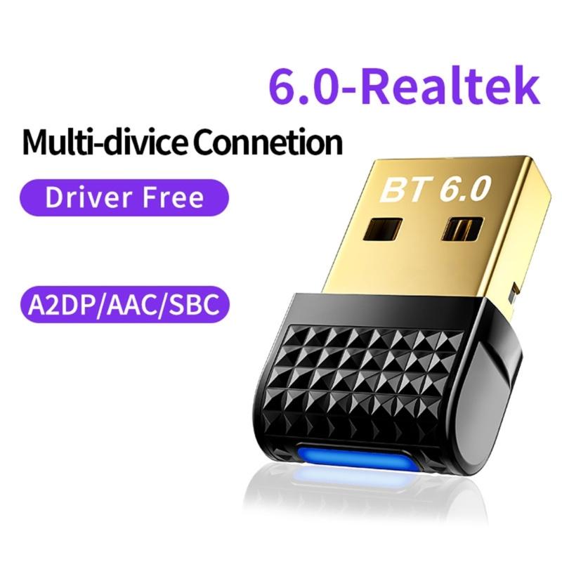 Wireless Bluetooth-compatible 6 0 Receiver & Transmitter For Computer Works With Keyboards Mouse Headsets And More