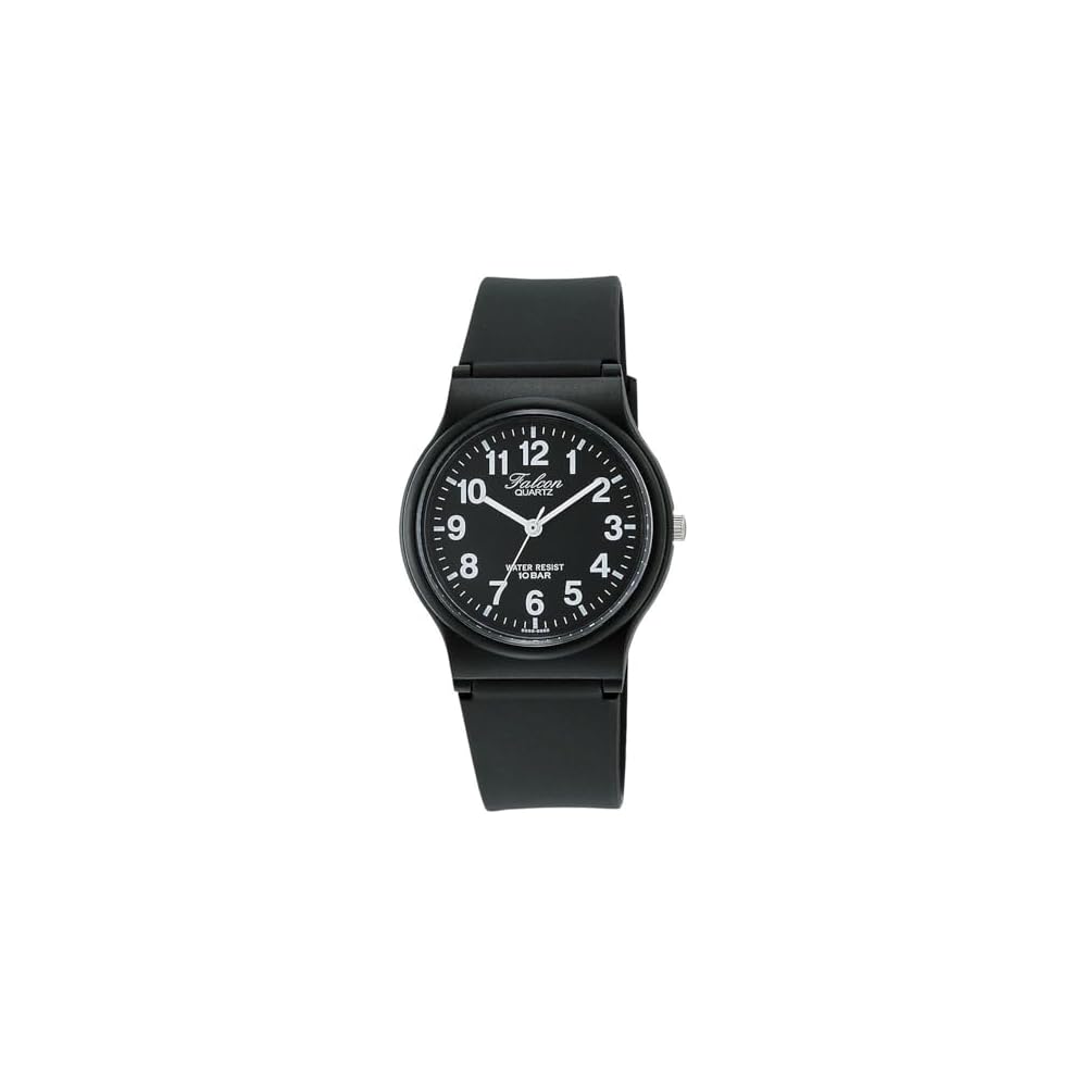 Citizen Q&Q Analog Watch 10 ATM Water Resistant Rubber Strap Black