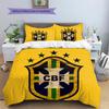 CBF Brasil Pattern Bedding Home Decoration Birthday Gift (1 * Duvet Cover + 2 * Pillowcase, Without Core)