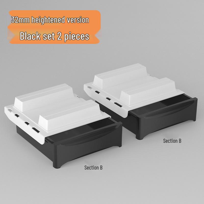 Hidden Under-Desk Adhesive Drawer for Workspace Organization