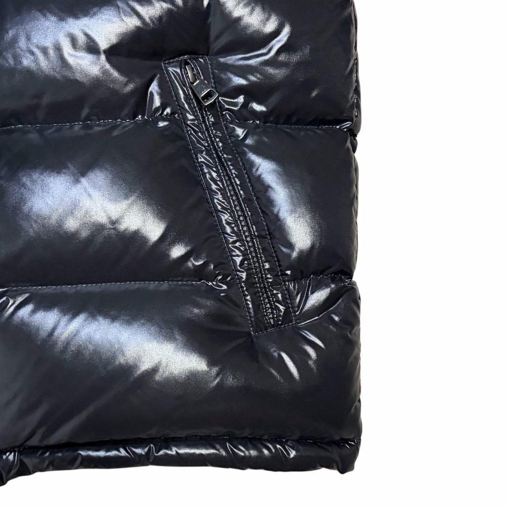 Used MONCLER MAYADown jacket black/black Nylon mens