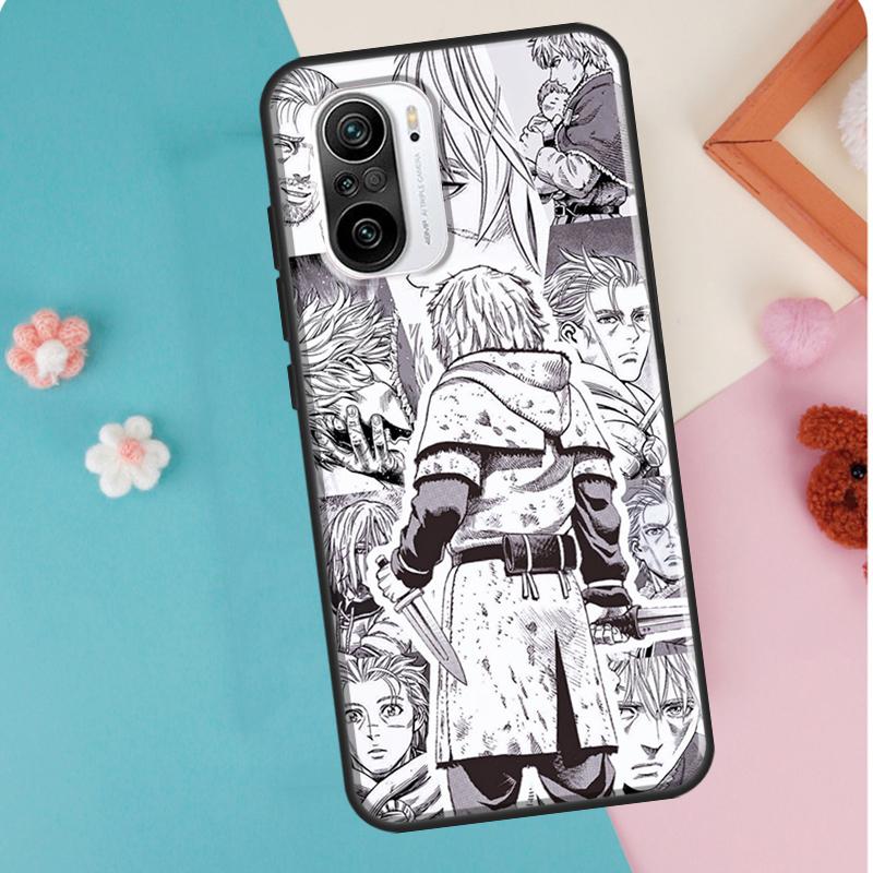 

Чехол Thorfinn Vinland Saga Anime для POCO F3 F1 F2 M3 M4 X4 Pro GT X3 Pro Чехол для Xiaomi Mi 11 Lite 12 X Mi 11T Pro POCO M4 Pro