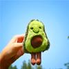 1pc Avocado Keychain Fruits Stuffed Plush Toy Filled Doll Key Ring Cushion Pillow Child Christmas Gifts Girl Kawaii Bag Pendant