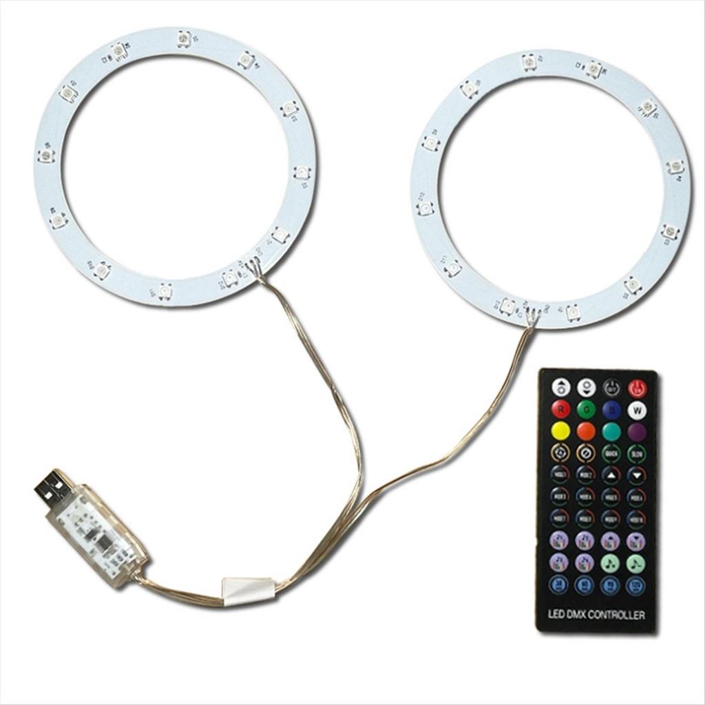 2025 New RGB LED Light Strip for / Slim Console, IR Remote/APP/USB 3 Methods, DIY Decoration Accessories