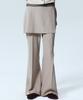 Nigaennikol Bootcut Lagen-Hosenrock_Beige