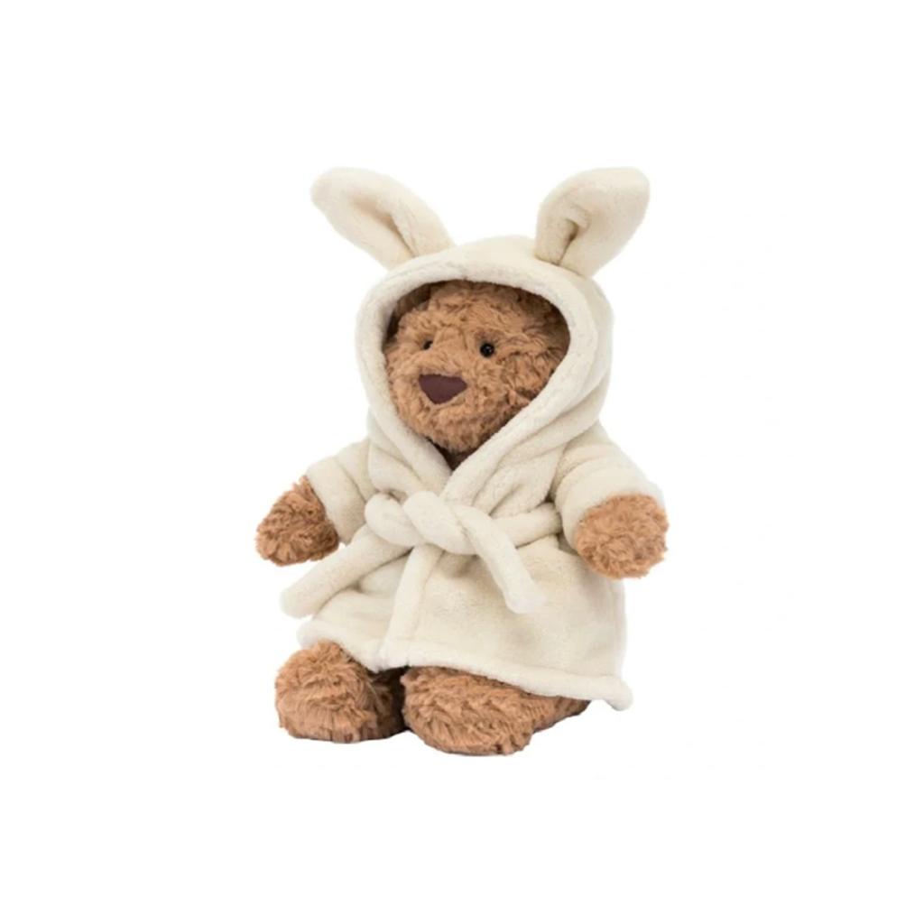 JELLYCAT Easter Barcelona Bear Bathrobe Doll Plush Doll 26cm Height