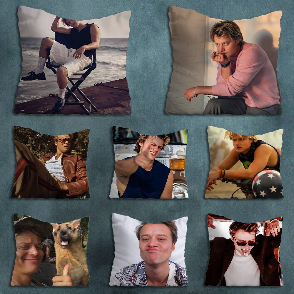 RRudy Actor PPankow Throw Pillow Case Living Room Sofa Cushion Cover For Home Bedroom Decoration Protector