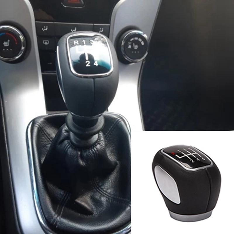 Manual Gear Shift Knob Shifter Lever Head For Cruze чёрный
