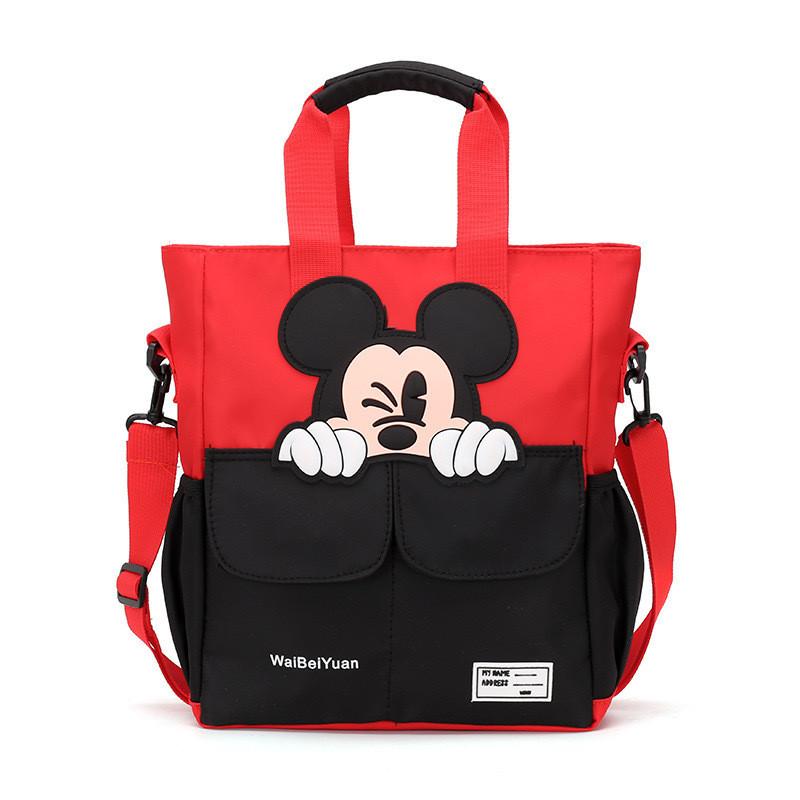 Lilo Stitch Kids Cartoon School Bag With Lightweight Nylon And Expandable Capacity For Elementary Students