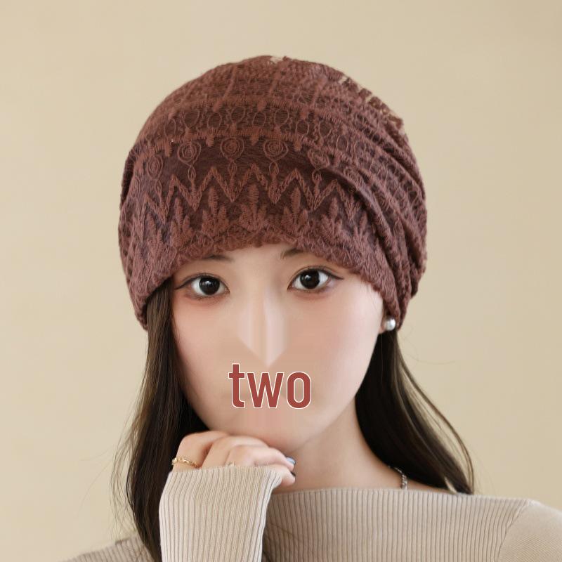 

Женская шапка бини в корейском стиле: Модный пуловер на весну/осень, повседневная универсальная шапочка для сна для стройного силуэта One Size кофейный